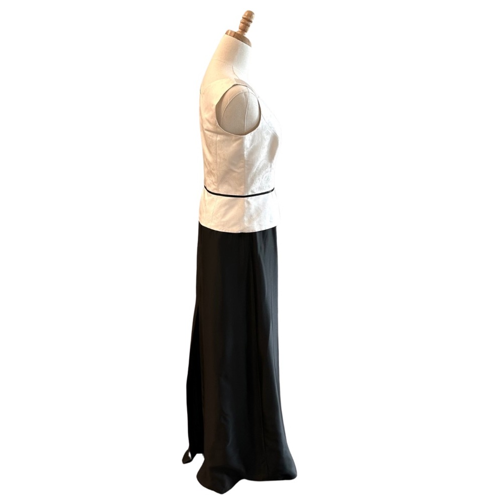 SET~> ANN TAYLOR FORMAL Set — Tailored Bow Top & Maxi Skirt — 4, 6 - Picture 3 of 6